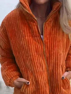 Full Size Zip Up Turtleneck Long Sleeve Winter Coat Plus Size 2a7456a9-0426-4540-ad9d-a4610da6a4b9-Max-Origin