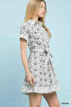 Umgee Border Print Belted Shirt Dress 2a8992a2-b356-400d-8015-8d573e768ead-Max-Origin