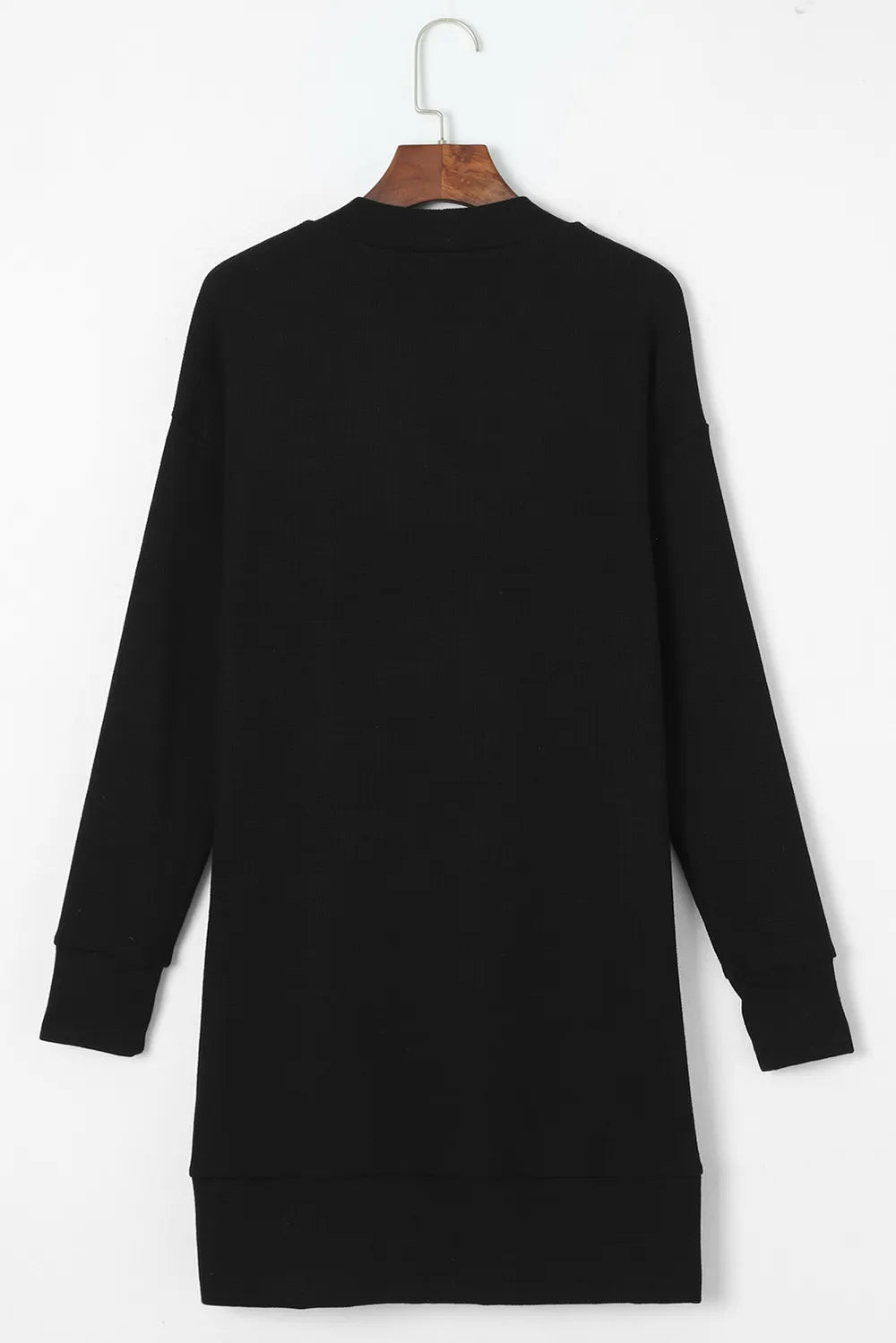 Pocketed Open Front Long Sleeve Cardigan 2a8a434e-a60a-4635-a238-44e7da0e39b8-Max