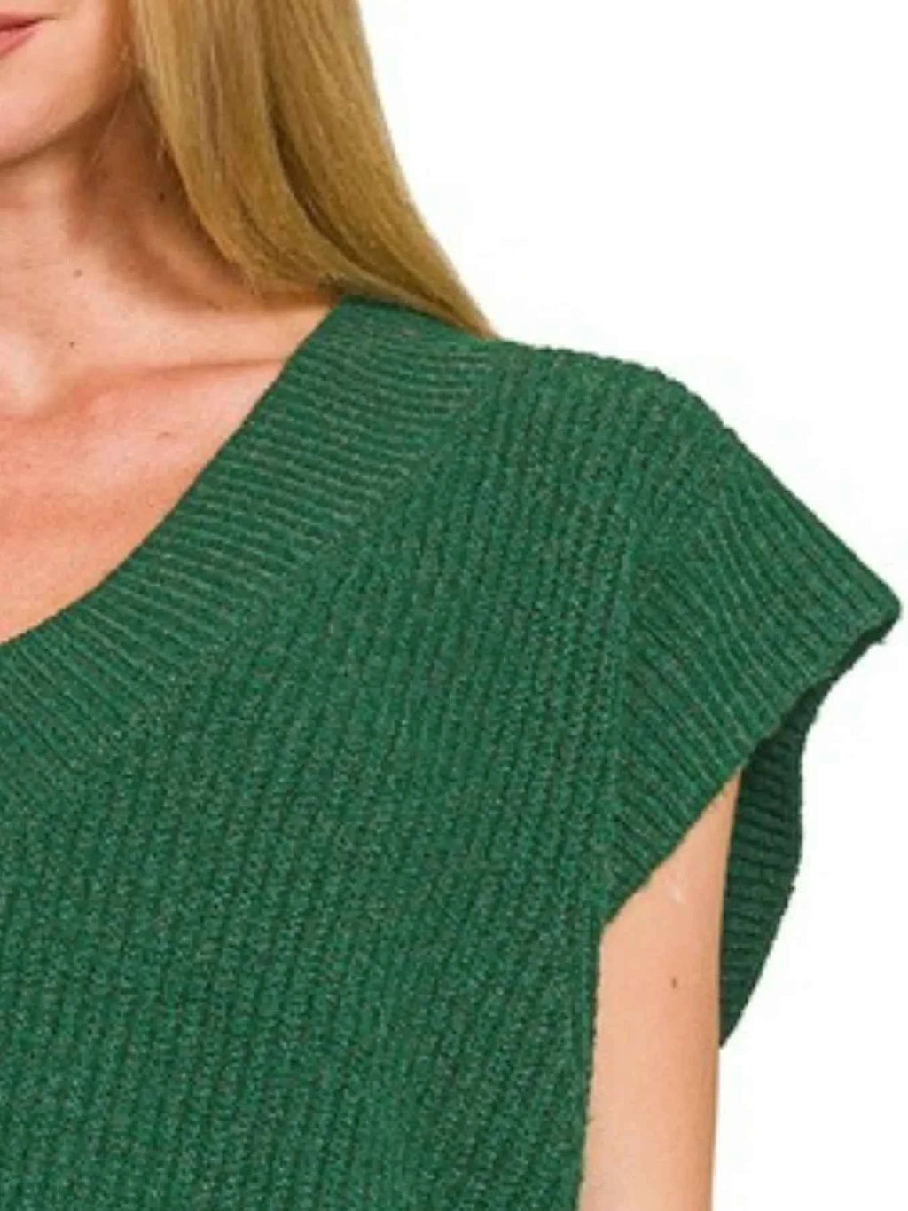 Zenana Oversized Sweater Vest with Side Slit 2a924d5f-90ee-4a27-ae45-bc97eb01a1ca-Max-Origin