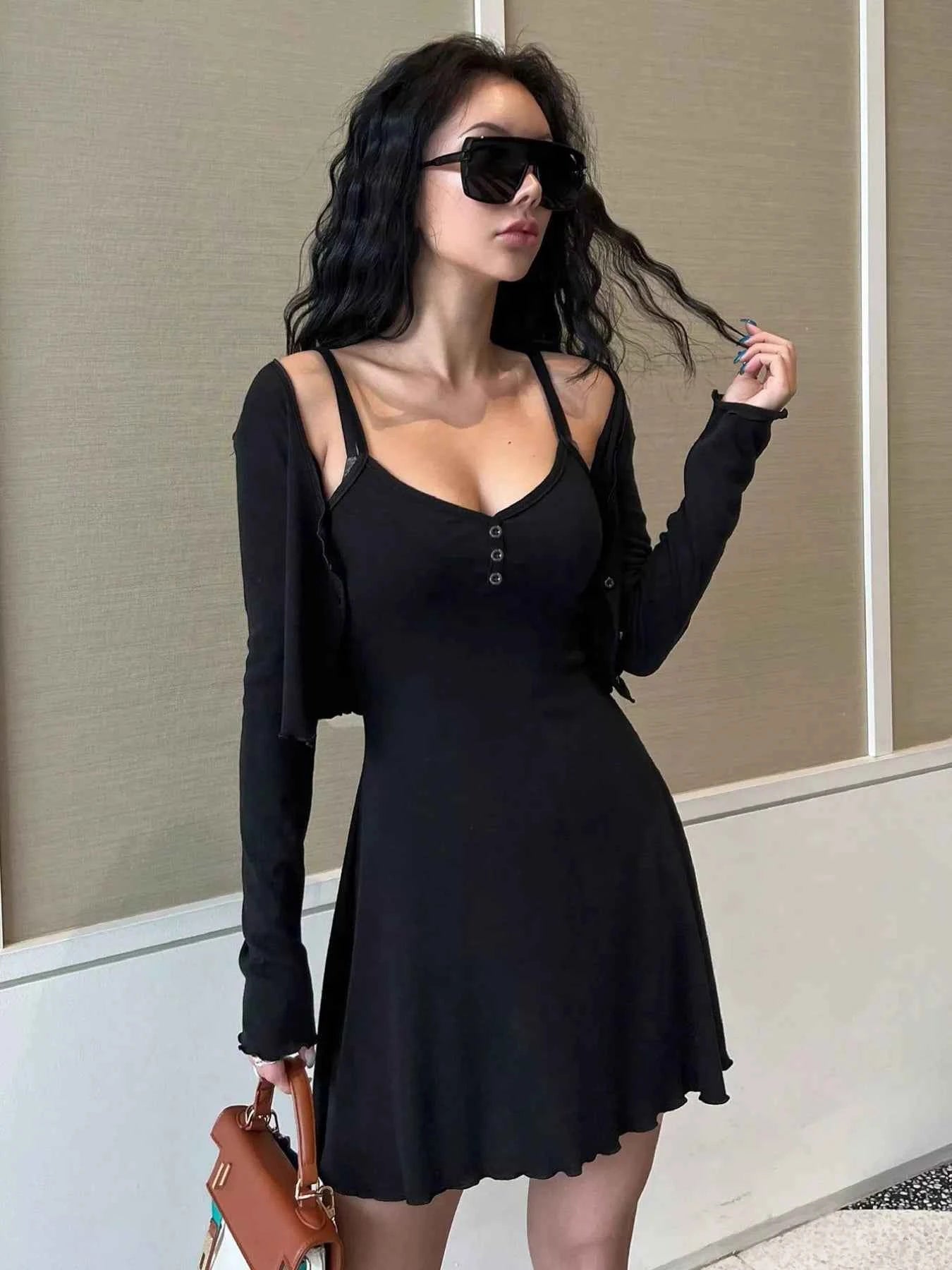 V-Neck Cami Dress and Cardigan Set 2a9c65f4-7fb2-4098-a4b4-10e087ac55a8-Max-Origin