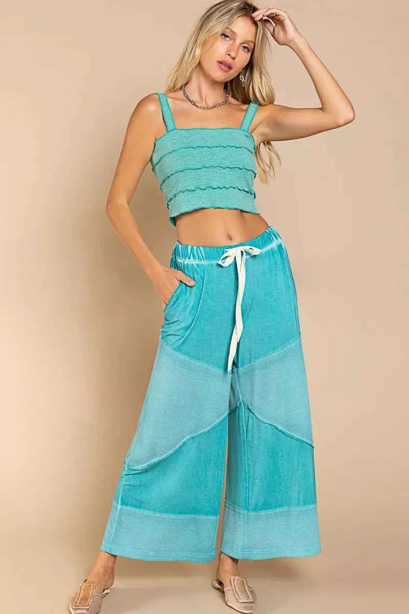 POL Elastic Waistband Wide Leg Pants with Drawstring 2aac5abb-e21a-4236-86b2-374c271c1f68-Max-Origin