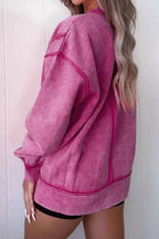 Mineral Wash Exposed Seam Side Slit Sweatshirt 2ae1335f-6a5a-4773-b203-b9007c9cde99-Max-Origin