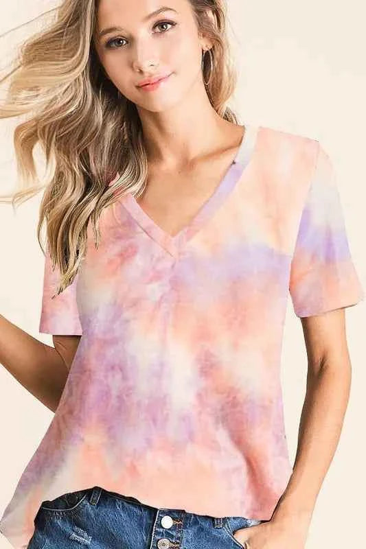 Tie Dye French Terry V Neck Top 2b0d5a4891144fefb8726405407e78fc-Max-Origin