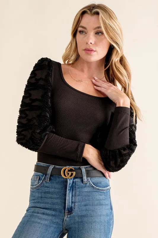 And The Why Textured Puff Sleeve Bodysuit 2b1f067e63f448c79f6d07f742a83c06-Max-Origin