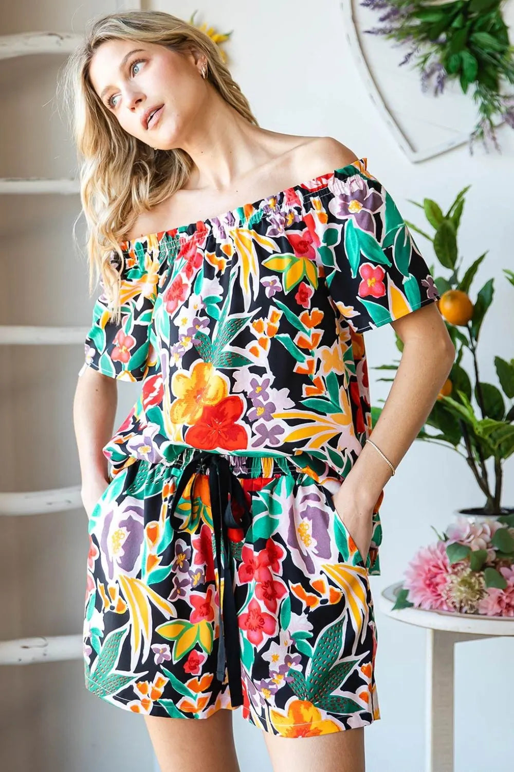Cotton Bleu by Nu Label Floral Off-Shoulder Top 2b3b6cf5-ac17-4da0-a743-73fd28741c19-Max