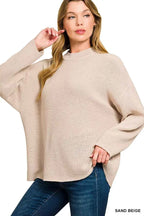 Zenana Round Neck Knit Top and Shorts Sweater Set 2b975a387f6940908dd82fcb1d10f485-Max-Origin