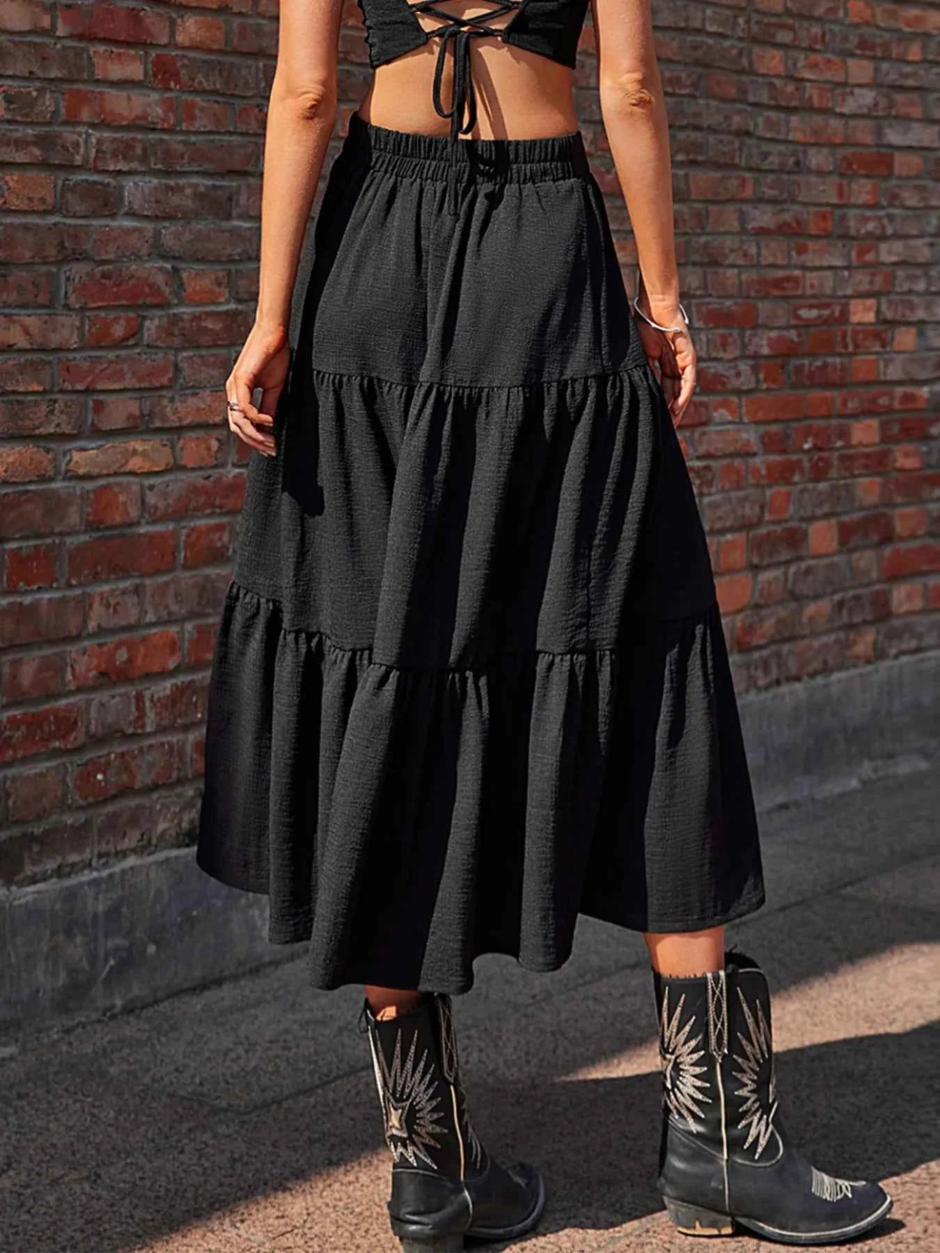 Tiered Midi Skirt 2ba2e234-36b9-420a-a6d1-c6c66b3f283e-Max-Origin