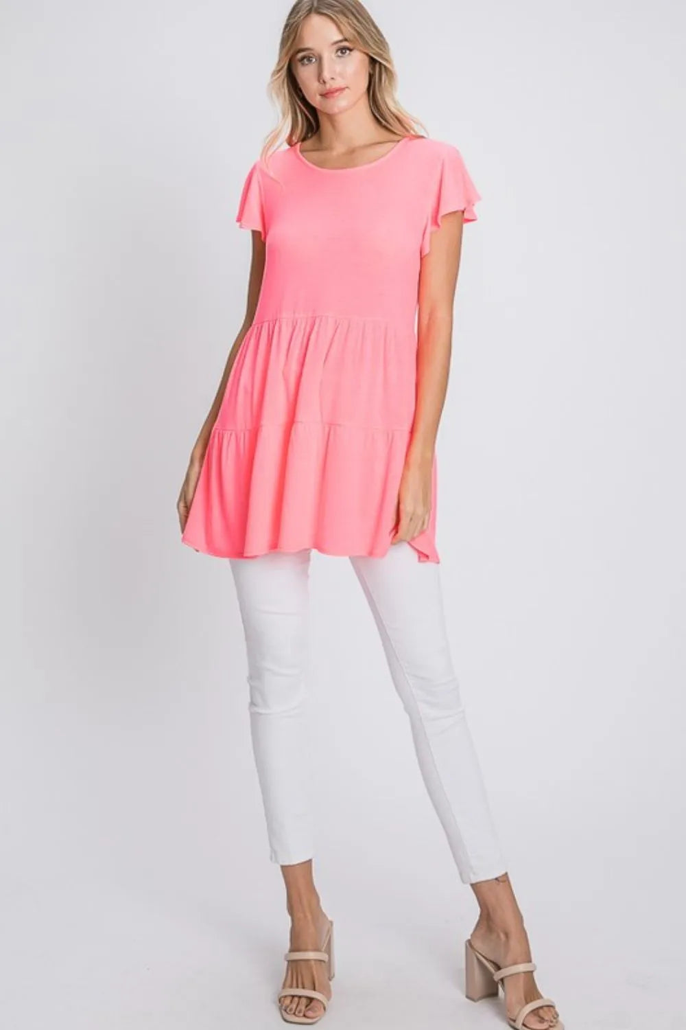 Heimish Full Size Tiered Round Neck Ruffle Sleeve Top Plus Size 2baaa55d-139e-4576-8ad7-9425b99b2e88-Max