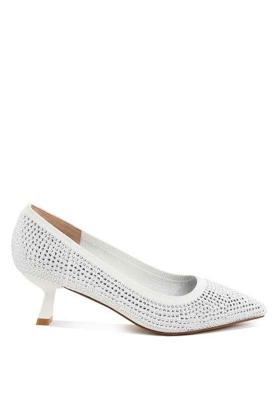 Vimto Breathable Flyknit Rhinestone Pumps 2bd4db6b-1725-4c98-87c0-00bff4f92cc0