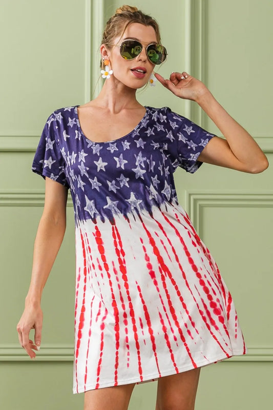 American Flag Theme Tee Dress 2bd56b86-8a59-49be-8ed2-2887ec19de6c-Max