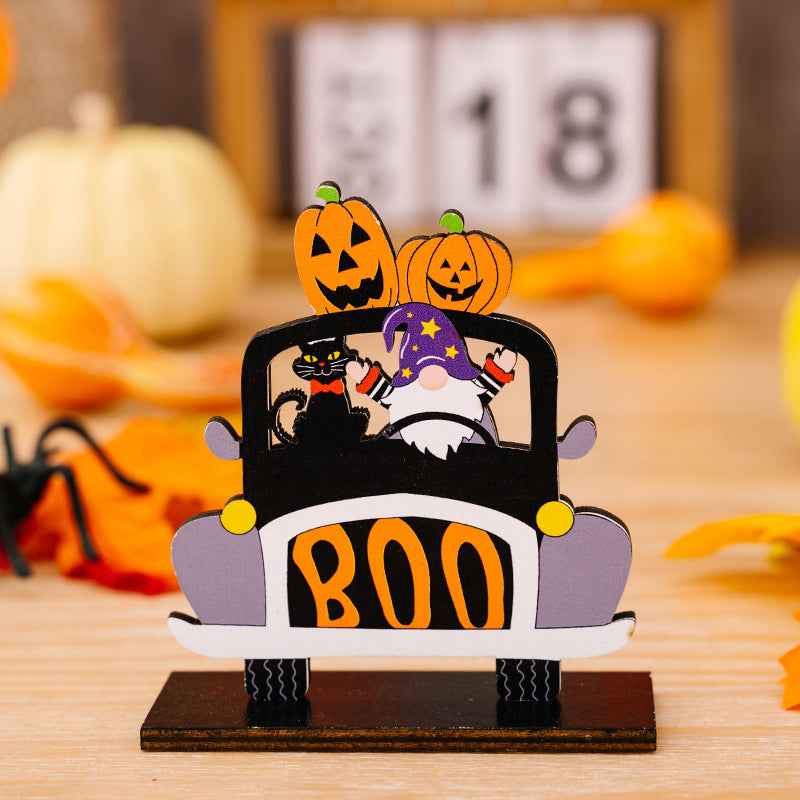 3-Piece Halloween Element Car-Shape Ornaments 2bf29e7d490c4209b381a35dff7079b3-Max