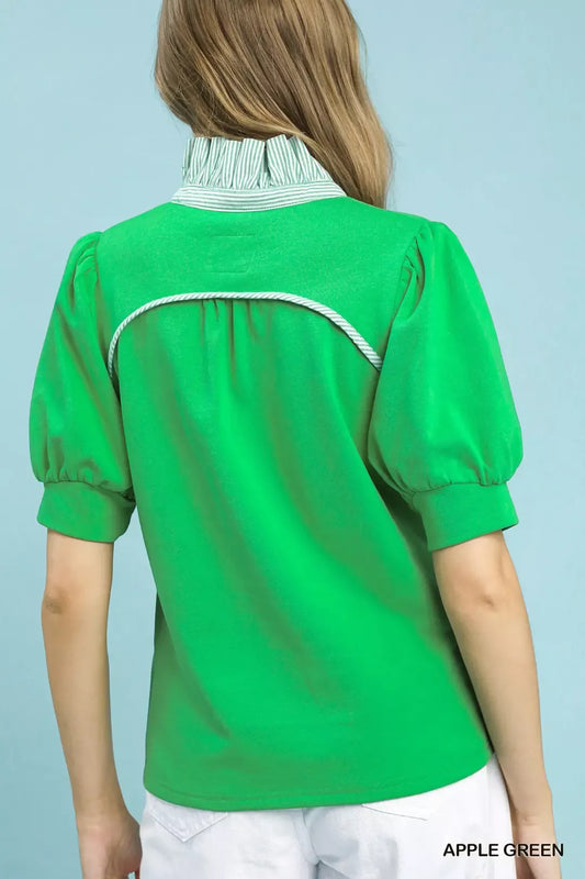 Striped Collar Popover Top 2bfc7618-cafd-4c5d-94ba-bab8fd5710a7-Max-Origin