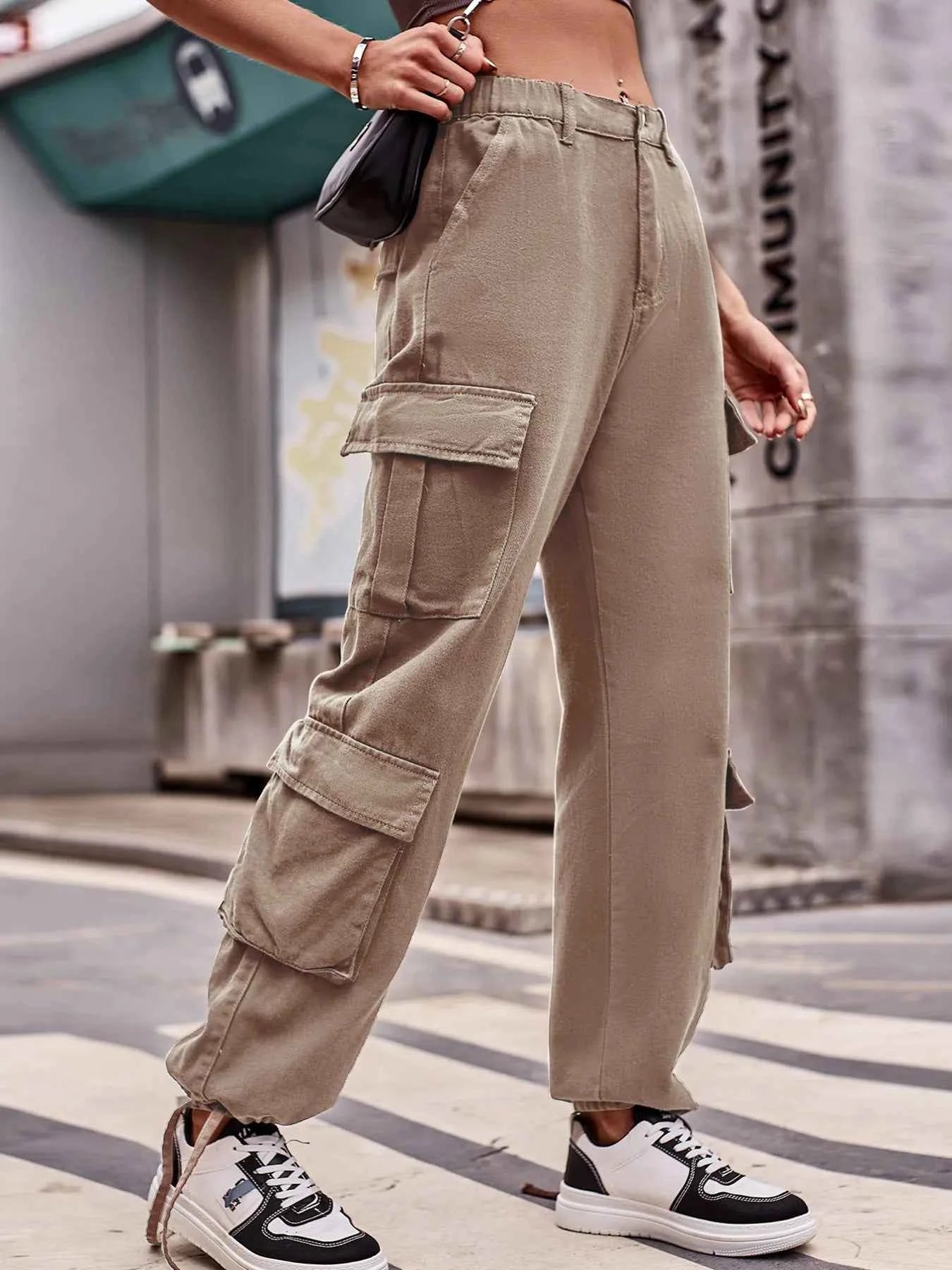 Casual Wide Leg Cargo Jeans 2c11502e4ee445cfac17ddc8f2a76ca4-Max-Origin