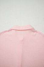 Black Shirred Hem Crop Tank Top Loose Shorts Cardigan 3 Piece Pajama Set 2c167a94ad59f18e