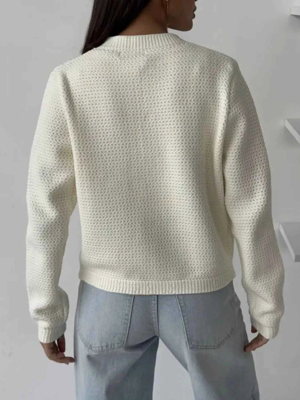 Button Up Texture Knit Cardigan 2c2af925-d8ca-41e4-b82c-55a1a47453b5-Max-Origin