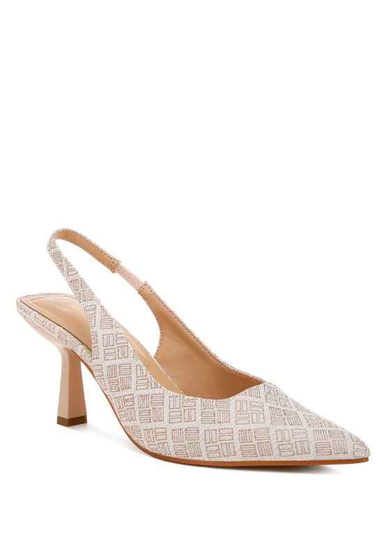Faina Pointed Toe Kitten Heel Pumps 2c53d85b-8b78-4b3e-95cc-ff950b2137e2
