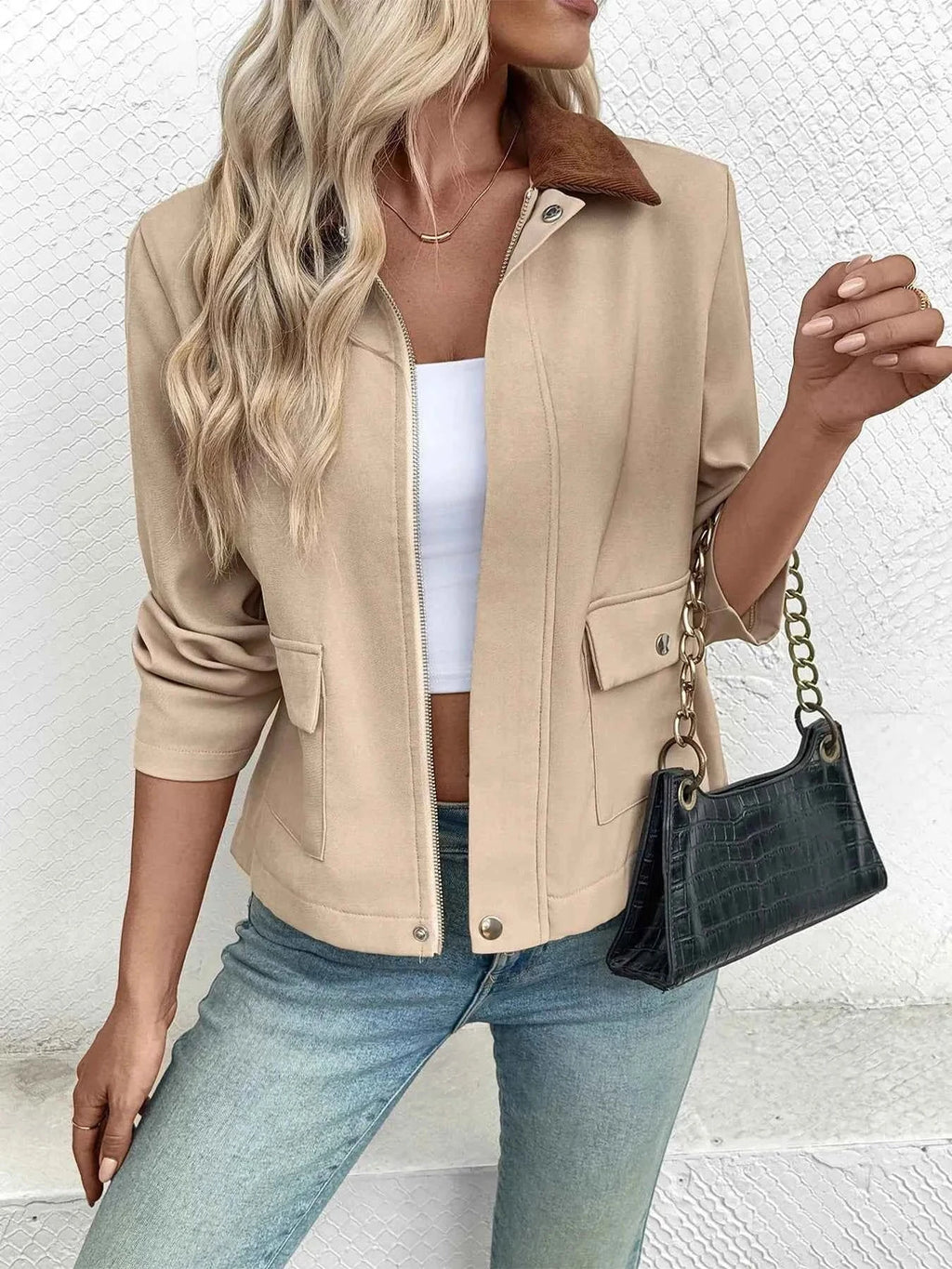 Zip Up Long Sleeve Jacket 2c7b891c1750491e9db4ba31745f3bb9-Max-Origin