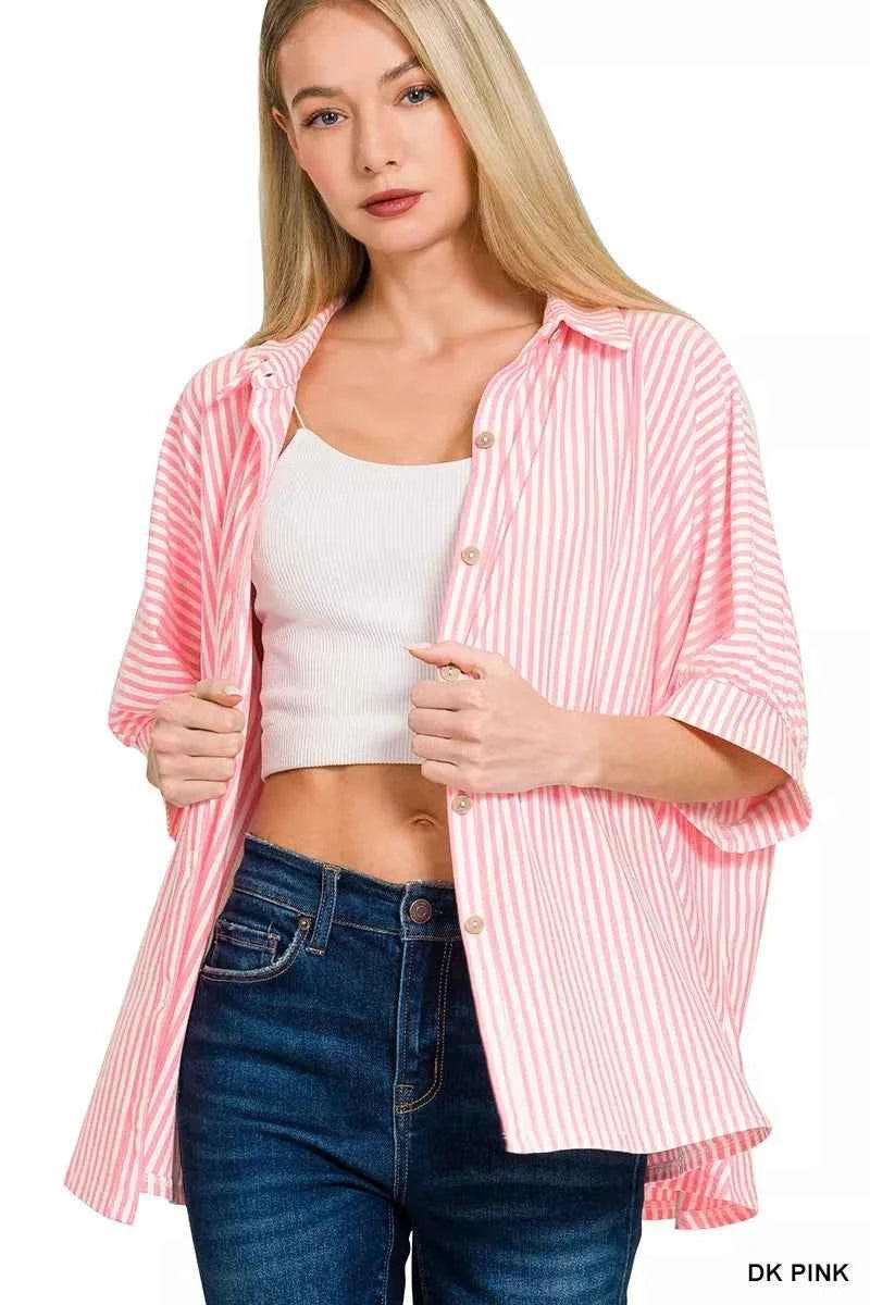 Zenana Oversized Stripe Button Down Shirt 2c7cbd330b4f42c8a15c51d2e8cfe9c8-Max-Origin