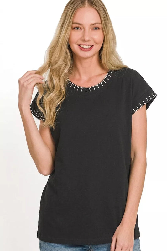 Stitch Detailed Oversize Top 2cc75abd-b690-45dd-b0db-06d8d6e8234f-Max-Origin