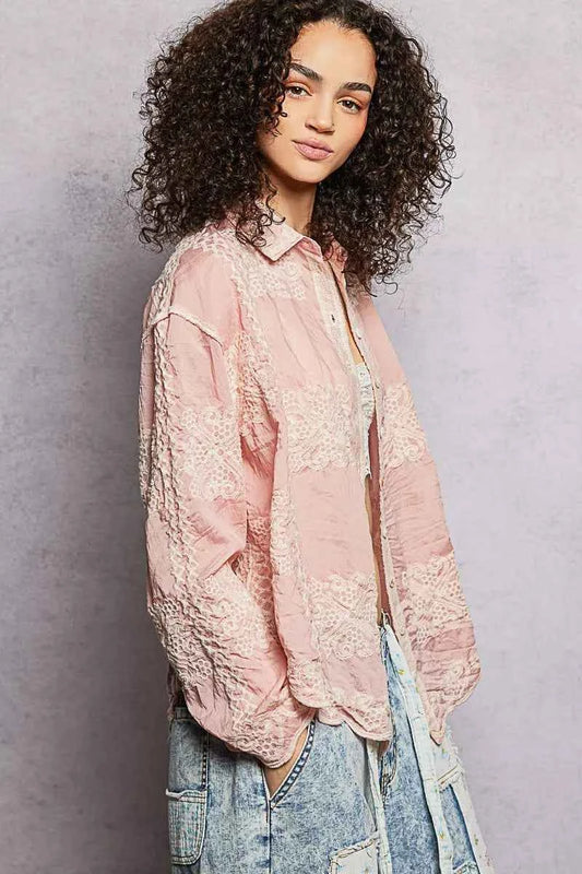Embroidery Button Down Long Sleeve Shirt 2cd36902-fb38-42a0-a6ef-50171f85d385-Max-Origin