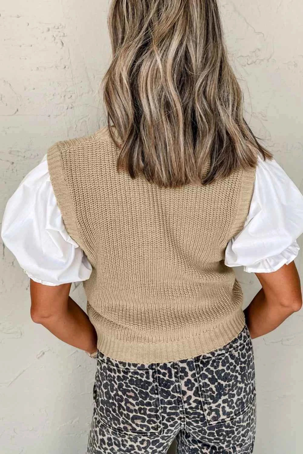 Round Neck Puff Sleeve Sweater 2ce8aab8-14ed-4337-80a6-70d65c0dc9fd-Max-Origin