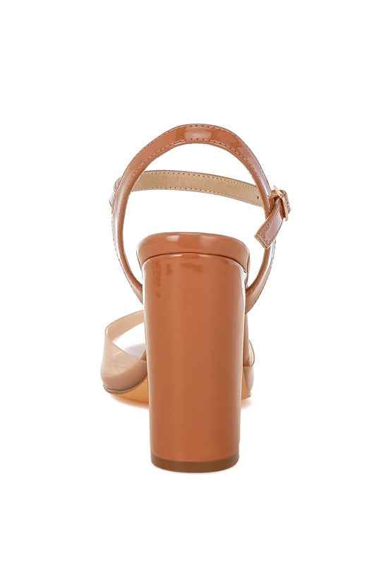 Kessel Tinted Clear Strap Block Heel Sandals 2ce8bfd5-f9d1-4b60-bc11-71b2261d0fd9