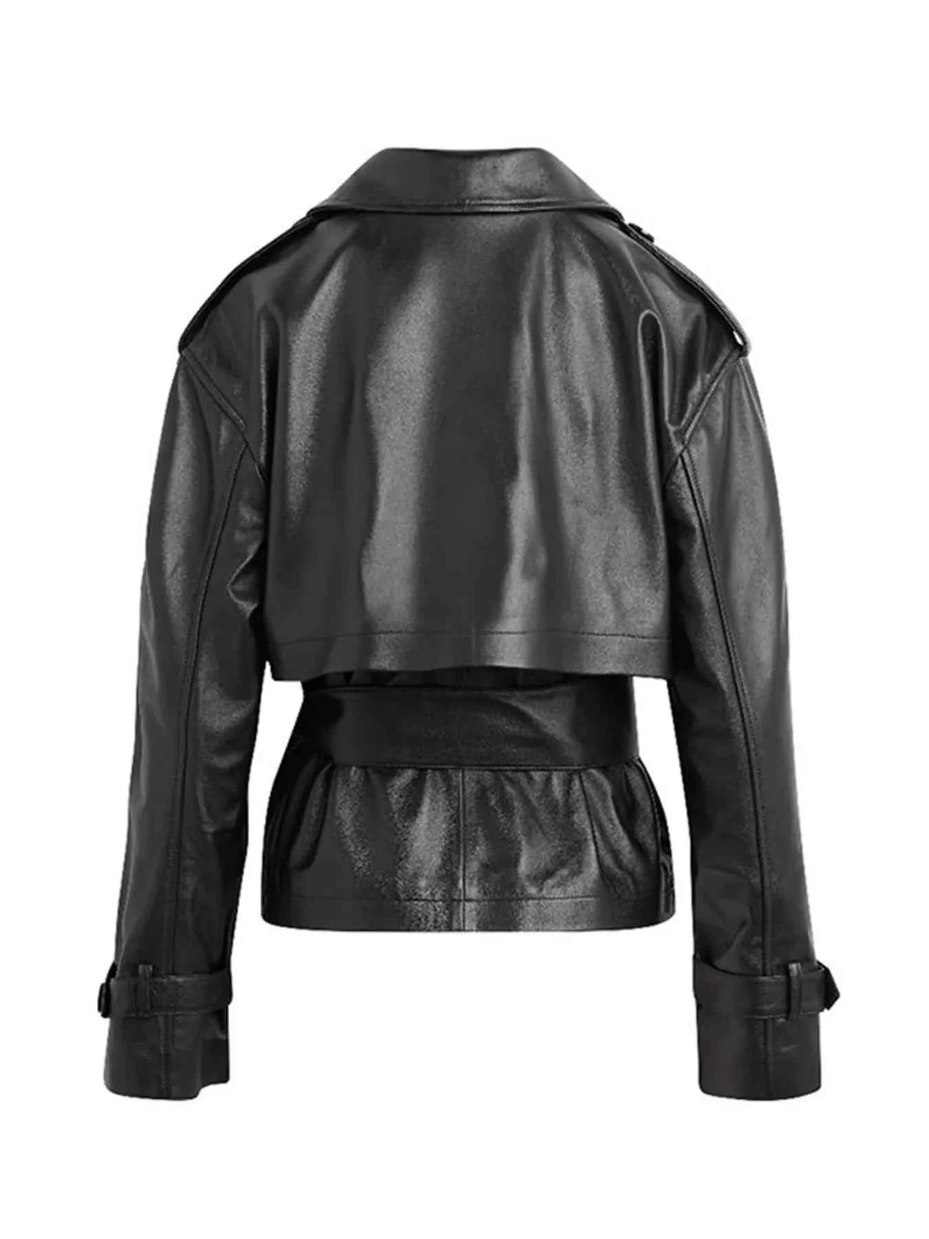 Leather Belted Trench Jacket 2d289b8a78d544e68b9ff8c320b85a73-Max-Origin