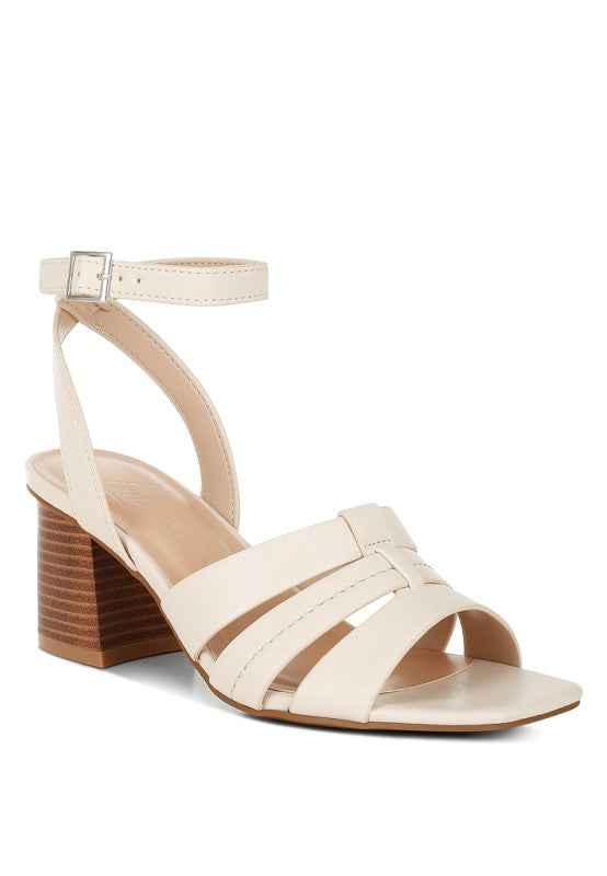 Signora Pin Buckle Ankle Strap Sandals 2d549099-74fb-4c4c-99c5-a1fbb395ea75