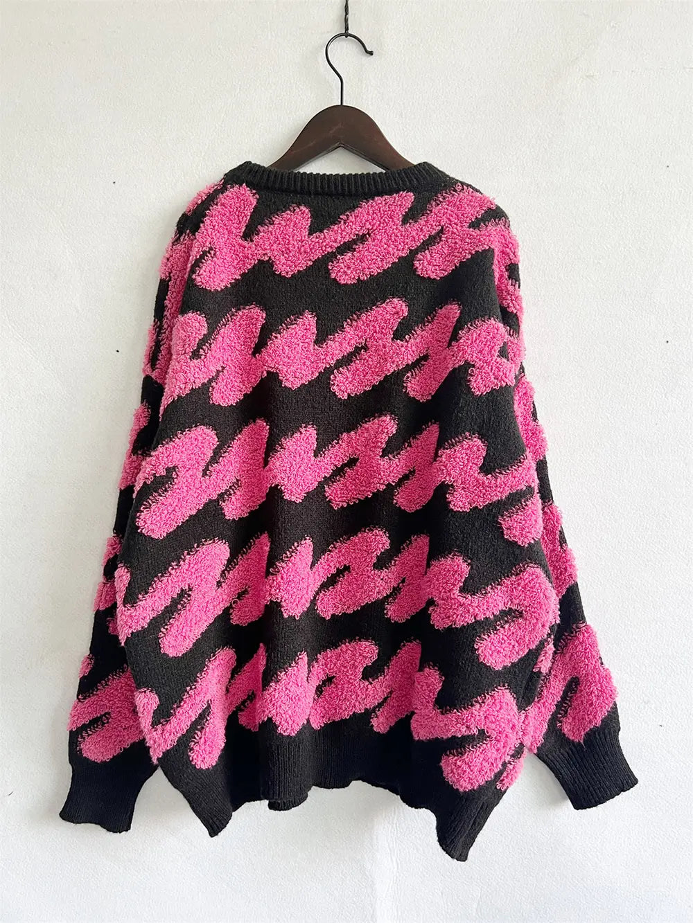 Ribbed Striped Dropped Shoulder Sweater 2d5d3b65b81041a594ca69d83e9ce461-Max
