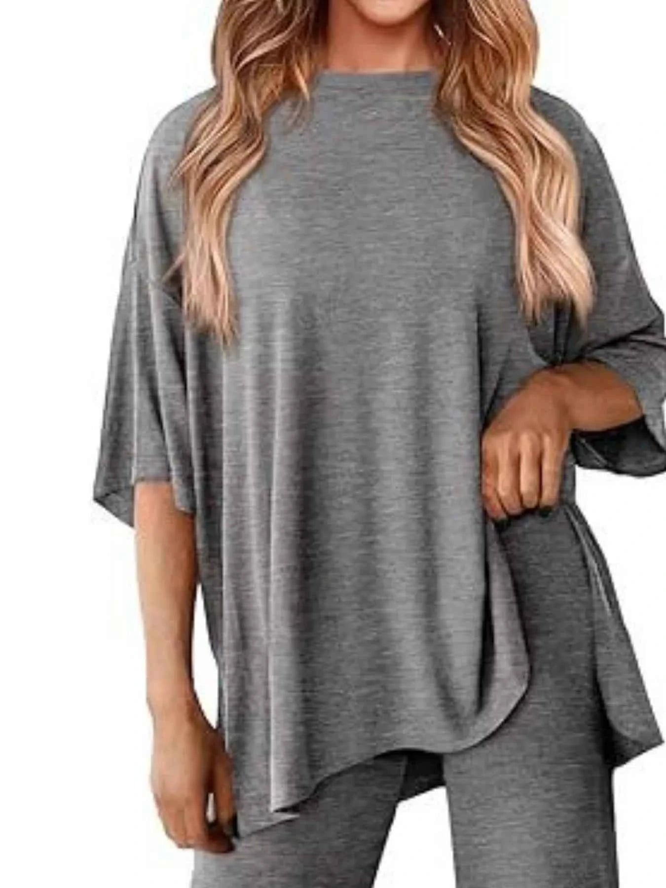 Slit Round Neck Top and Pants Set 2d874e8c-7808-4045-b54d-d23ee83597e9-Max-Origin