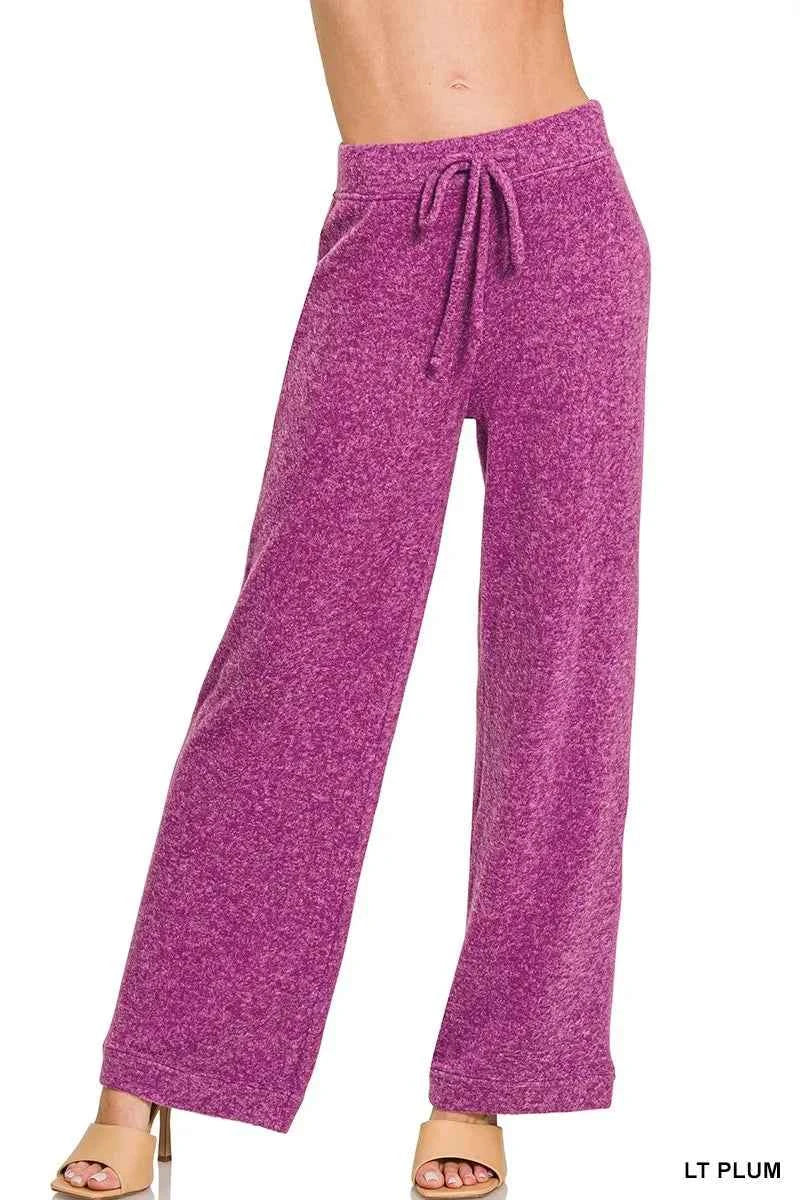 Zenana Soft Brushed Hacci Pants 2da683e7ea2044ee85c9b4c47b0fefc6-Max-Origin