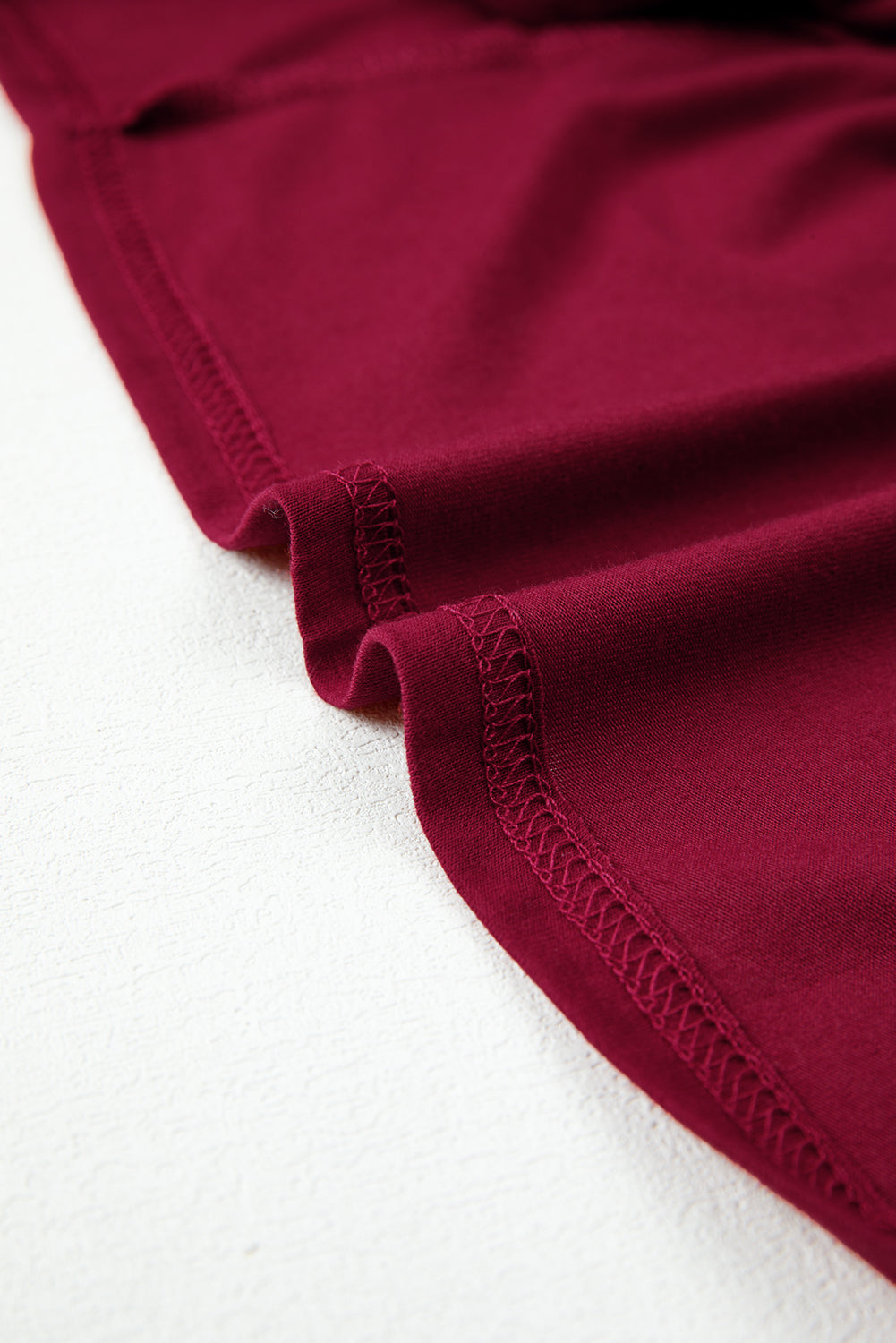 Burgundy Pleated Lace Sleeve Shift Mini Dress 2e13742abca0c98e