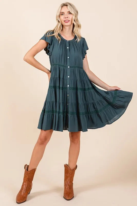Mittoshop Lace Detail Ruffled Button Down Tiered Dress 2e315b4d-83f9-45bb-ad8e-a9c0b942940c-Max
