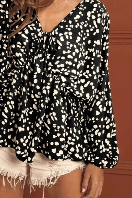 Leopard Woven Tied Spaghetti V Neck Lslv Top 2e4a042c-3c7d-49b1-93b3-d615796864ad-Max-Origin-webp_3