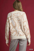 Umgee Heart Print Crew Neck Sweater 2e5f7c9a-5b5e-4358-920d-f5c55b449f9d-Max-Origin