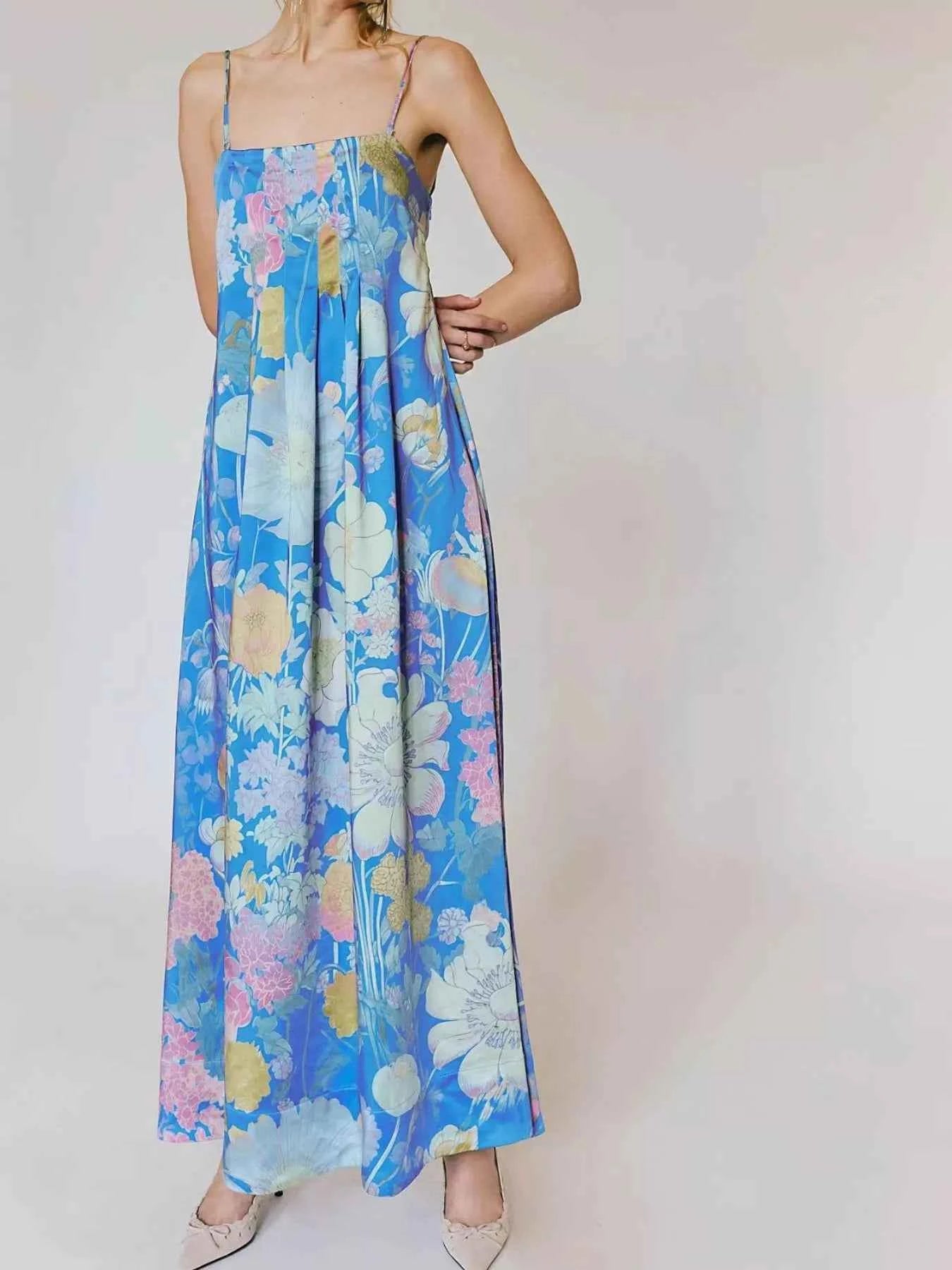 Floral Print Sleeveless Maxi Dress Sky Blue 2e87c76b-74ff-4d18-b5aa-095f4ad61c10-Max-Origin