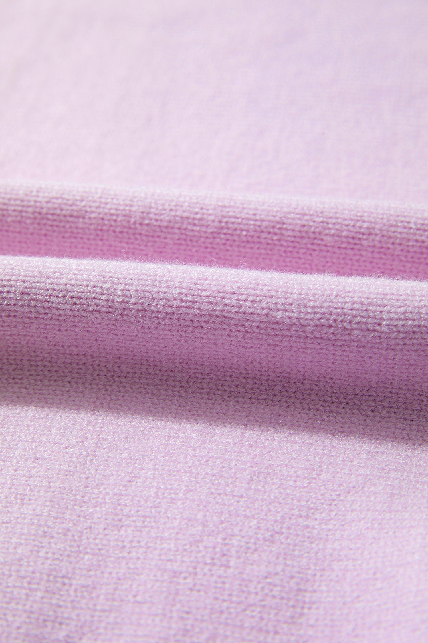 Orchid Bouquet Rainbow Stitching Balloon Sleeve Relaxed Sweater 2e92627a5cf8572e