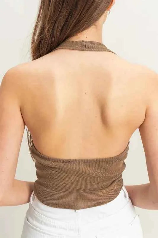 HYFVE Mineral Wash Halter Neck Everyday Top 2e927a5566f14599b9184548c14251a7-Max-Origin