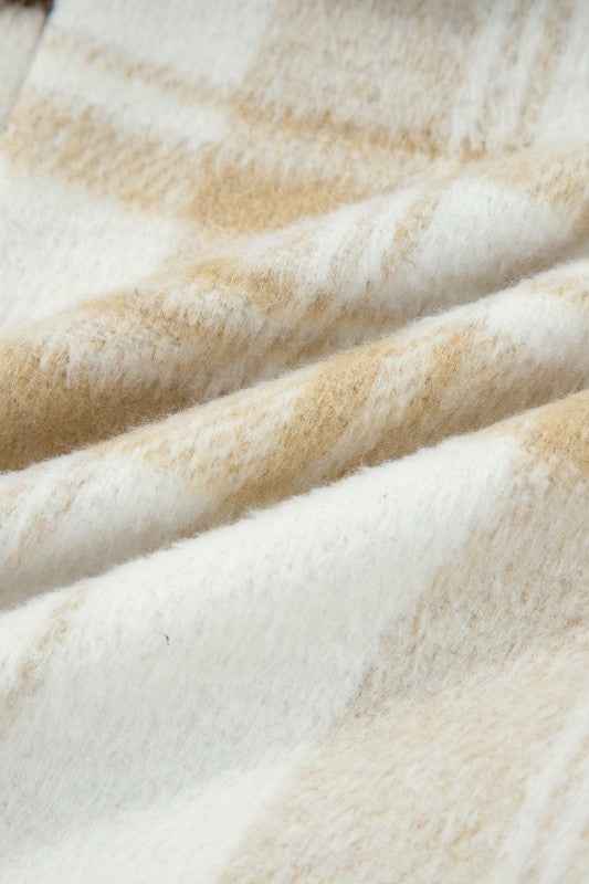 Plaid Patchwork Side Pocket Button-Up Shacket 2ea42712-acc0-4831-9ee7-78daec88f982