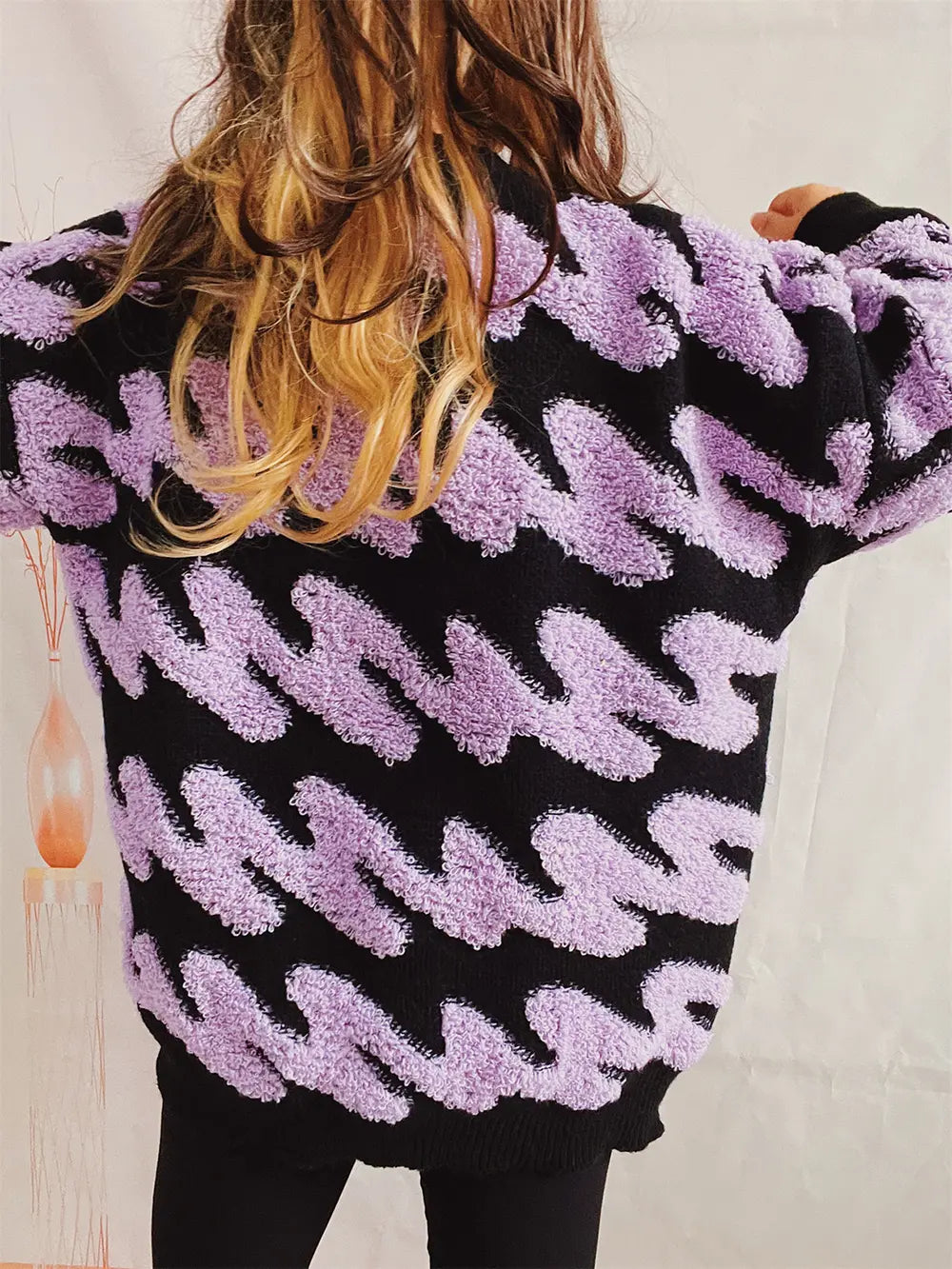 Ribbed Striped Dropped Shoulder Sweater 2eba4901d4fe4407a096a77f41ee2340-Max