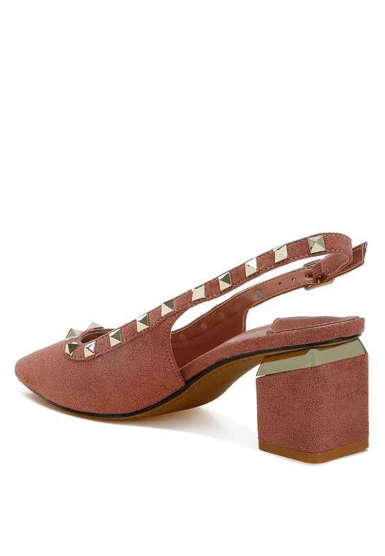 Ameya Stud Emebllished Microfiber Sandals 2ee2658e-079b-48be-ad89-3461ca0a6cba