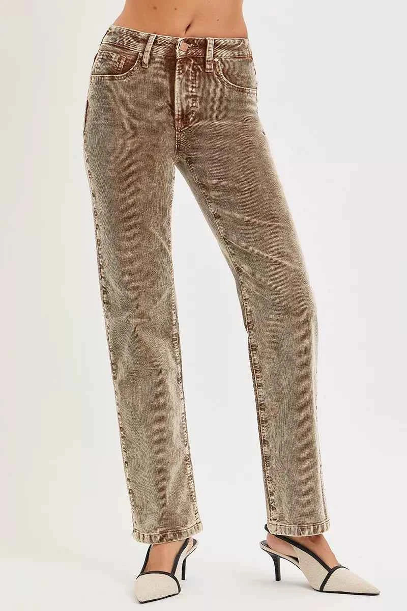 RISEN Tummy Control Mid Rise Straight Leg Corduroy Pants 2eee7b3e-426d-48cb-a42d-2e8b30335ac9-Max-Origin