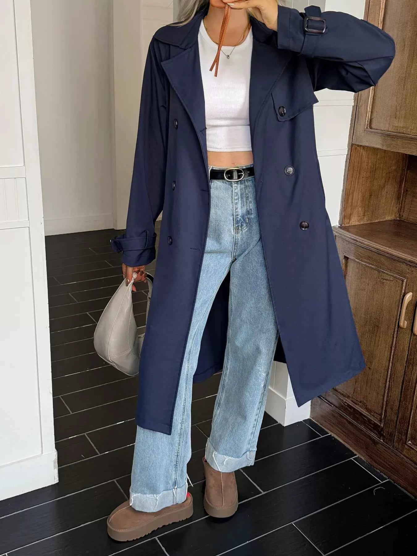 Double-Breasted Belted Trench Coat 2ef39cbf3f654e3d950dd46dc704ce8e-Max-Origin