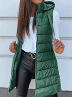 Zip Up Hooded Winter Coat Green 2f0b12f626984a52a8e3d4cb6c6d8900-Max-Origin