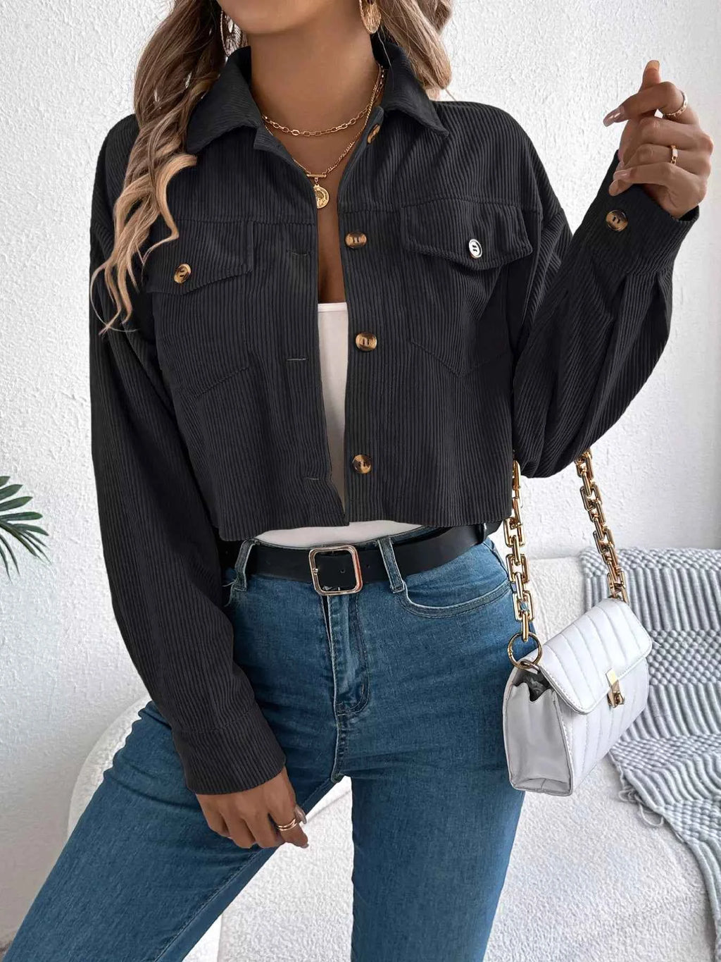 Corduroy Button-Up Dropped Shoulder Jacket 2f3cdec2-8673-42bb-8109-a84d55d48087-Max-Origin
