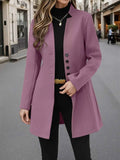 Button Up Long Sleeve Coat Purple 2f41effd3b7b41e28fa85cd0fe48d283-Max-Origin
