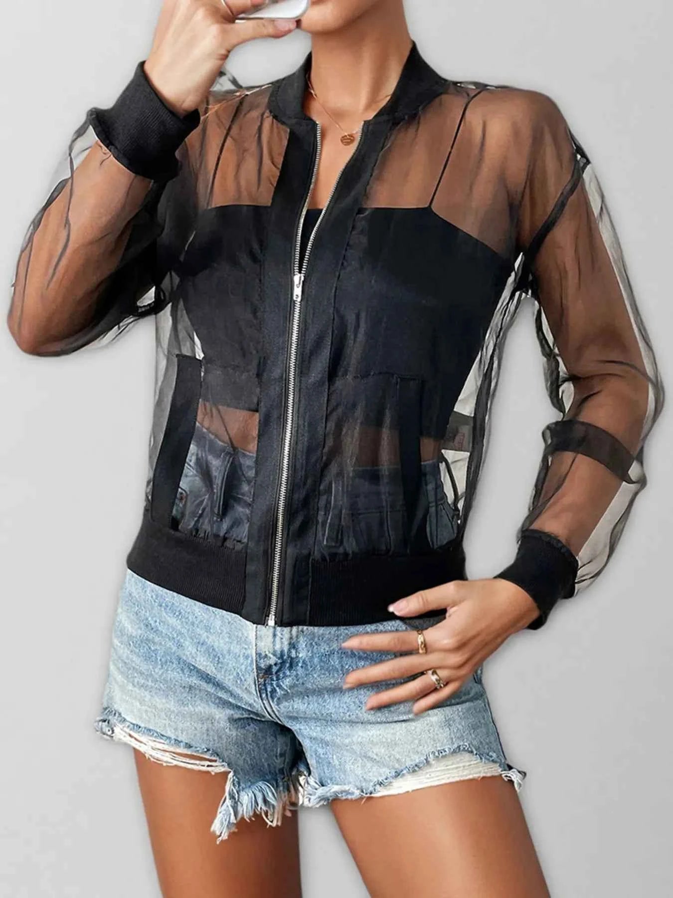 Sheer Mesh Zip Up Jacket 2f4adf24542e4bde9a0761361e43d1dd-Max-Origin