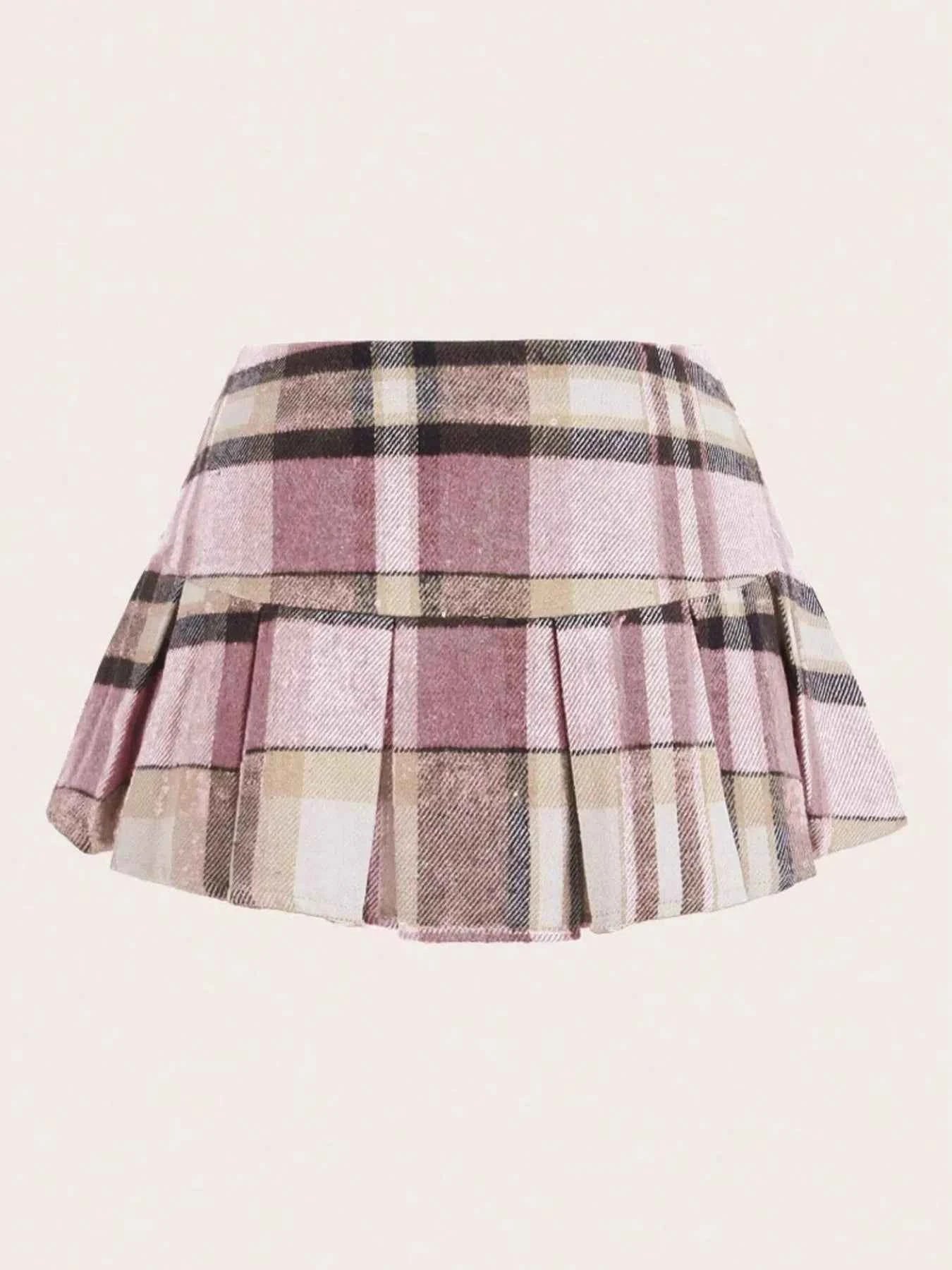 Pleated Plaid Mini Skirt 2f4d9434-1cbc-4360-ae58-40eae8c81ddb-Max-Origin