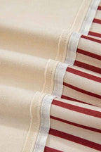 Stripe Patchwork Long Sleeve Knit Top 2f59e855-3988-479e-9ff2-e4a7d24fd1e3